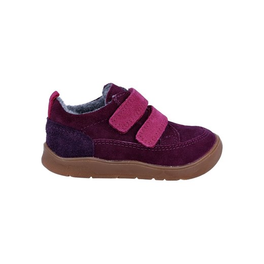 Richter Shoes Skórzane buty &quot;Samy&quot; w kolorze fioletowo-różowym do chodzenia na boso ze sklepu Limango Polska w kategorii Buciki niemowlęce - zdjęcie 185907983