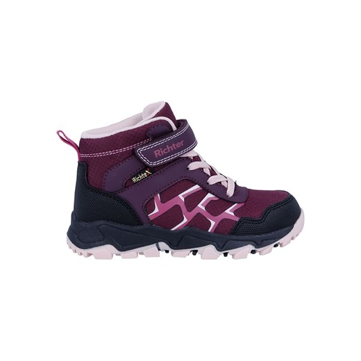 Richter Shoes Botki trekkingowe &quot;Kyle&quot; w kolorze różowym ze sklepu Limango Polska w kategorii Buty trekkingowe dziecięce - zdjęcie 185908211