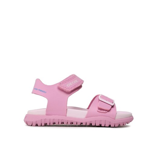 Sandały Geox J Sandal Fusbetto Gi J35HQA000BCC8052 M Różowy ze sklepu eobuwie.pl w kategorii Sandały dziecięce - zdjęcie 185908543