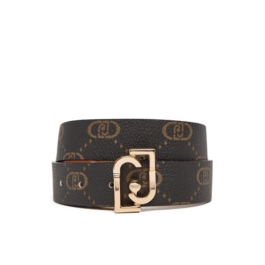 Pasek Damski Liu Jo Reversible Hips Belt AF5239 E0053 Brązowy ze sklepu eobuwie.pl w kategorii Paski damskie - zdjęcie 185908573