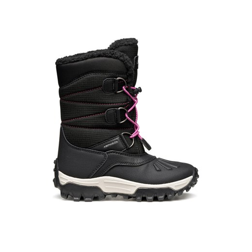 Śniegowce Geox J Himalaya B Ab J46FTA 0FU50 C0922 M Czarny ze sklepu eobuwie.pl w kategorii Buty zimowe dziecięce - zdjęcie 185908592