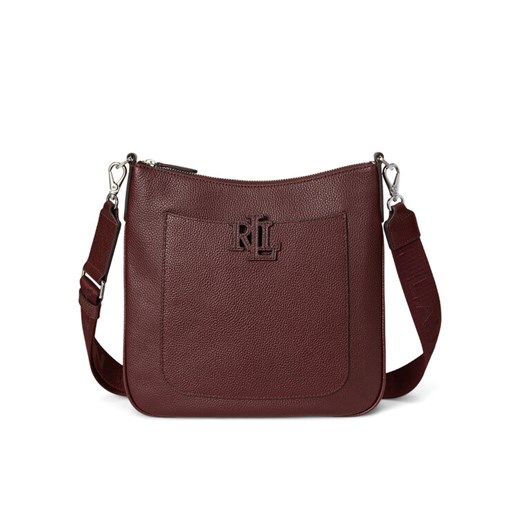 Torebka LAUREN RALPH LAUREN 431970152011 Bordowy ze sklepu eobuwie.pl w kategorii Listonoszki - zdjęcie 185908812