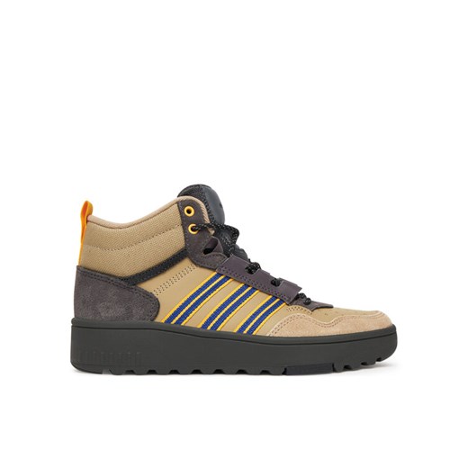 Sneakersy adidas Hoops 4.0 Mid JS2033 Beżowy ze sklepu eobuwie.pl w kategorii Buty sportowe dziecięce - zdjęcie 185908903