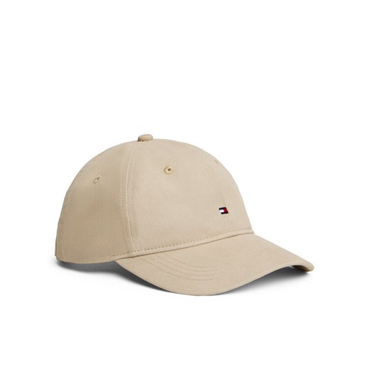 Czapka z daszkiem Tommy Hilfiger Th Flag Soft 6 Panel AW0AW17781 Brązowy ze sklepu eobuwie.pl w kategorii Czapki z daszkiem damskie - zdjęcie 185908911