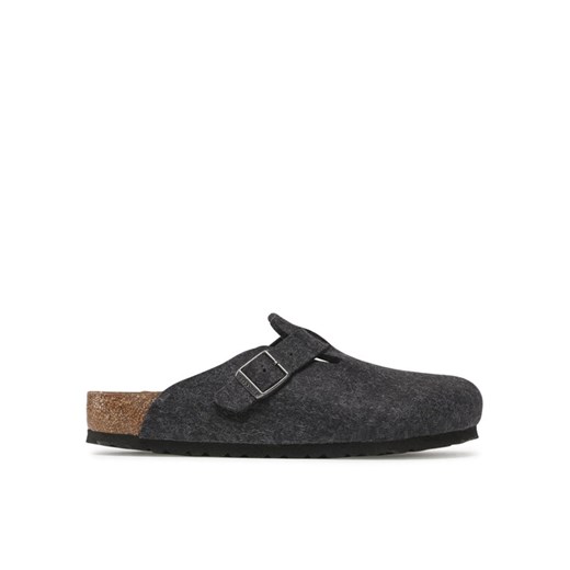 Klapki Birkenstock Boston Bs 160371 Szary ze sklepu eobuwie.pl w kategorii Klapki męskie - zdjęcie 185908944
