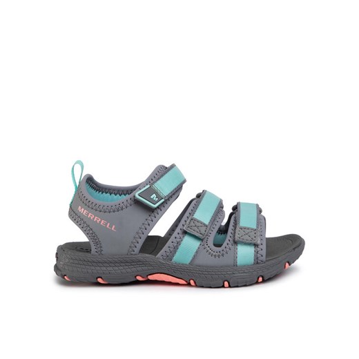Sandały Merrell M-Hydro MK162555 Szary ze sklepu eobuwie.pl w kategorii Sandały dziecięce - zdjęcie 185909114