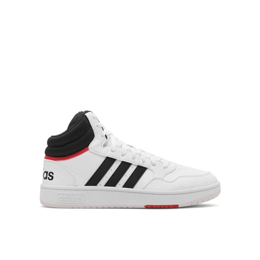 Sneakersy adidas HOOPS 3.0 MID GY5543 Biały ze sklepu eobuwie.pl w kategorii Buty sportowe męskie - zdjęcie 185909161