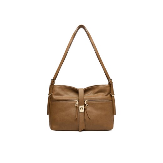 Torebka Gino Rossi CEO-AIDA-RX8858 Beżowy ze sklepu eobuwie.pl w kategorii Torby Shopper bag - zdjęcie 185909180