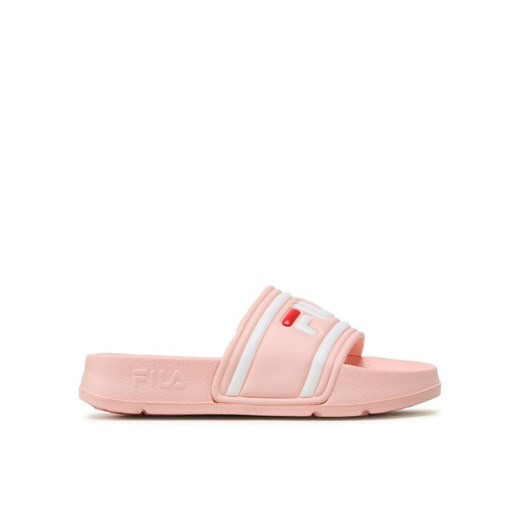 Klapki Fila Morro Bay Slipper Kids 1010934.40063 Różowy ze sklepu eobuwie.pl w kategorii Klapki dziecięce - zdjęcie 185909212