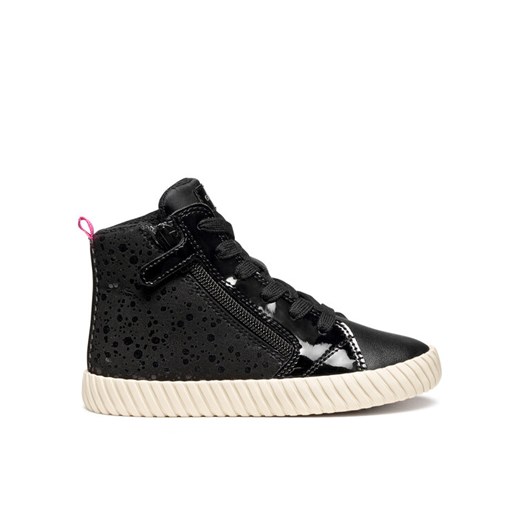 Sneakersy Geox J Mirroless J46MNA 0AU02 C9999 S Czarny ze sklepu eobuwie.pl w kategorii Buty sportowe dziecięce - zdjęcie 185909311