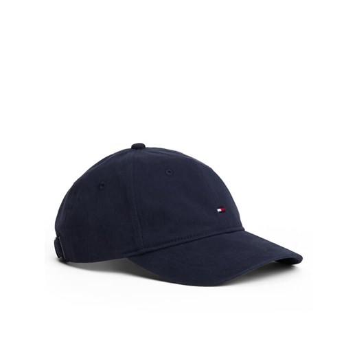 Czapka z daszkiem Tommy Hilfiger Th Flag Soft 6 Panel AW0AW17781 Granatowy ze sklepu eobuwie.pl w kategorii Czapki z daszkiem damskie - zdjęcie 185909321