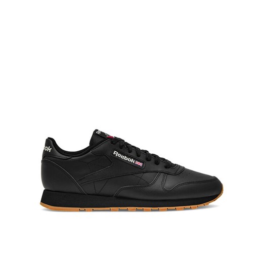 Sneakersy Reebok EO-CLASSIC LEATHER 100008493 Czarny ze sklepu eobuwie.pl w kategorii Buty sportowe męskie - zdjęcie 185909323