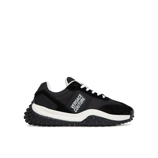Sneakersy Versace Jeans Couture 79YA3SN4 ZSD02 Czarny ze sklepu eobuwie.pl w kategorii Buty sportowe męskie - zdjęcie 185909333