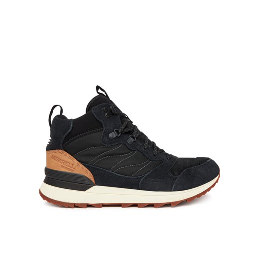 Sneakersy Merrell Alpine 83 Snkr Recraft Mid Waterproof J006719 Czarny ze sklepu eobuwie.pl w kategorii Buty sportowe męskie - zdjęcie 185909402