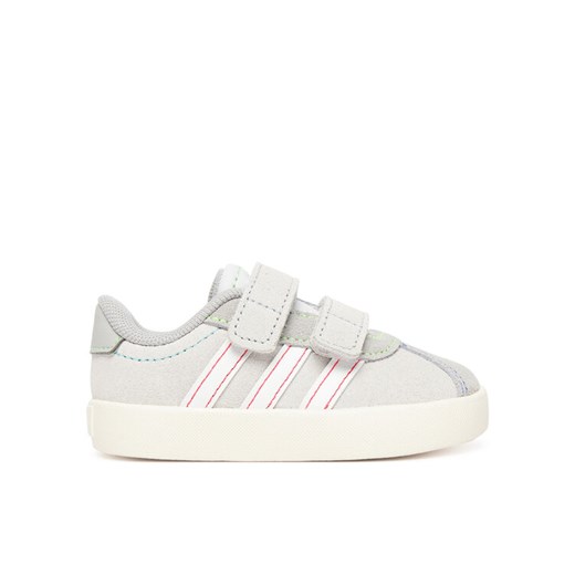 Sneakersy adidas VL Court 3.0 Shoes JP7878 Szary ze sklepu eobuwie.pl w kategorii Buty sportowe dziecięce - zdjęcie 185909450