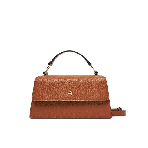 Torebka Aigner Delia S 132985 Brązowy ze sklepu eobuwie.pl w kategorii Torebki damskie - zdjęcie 185909480