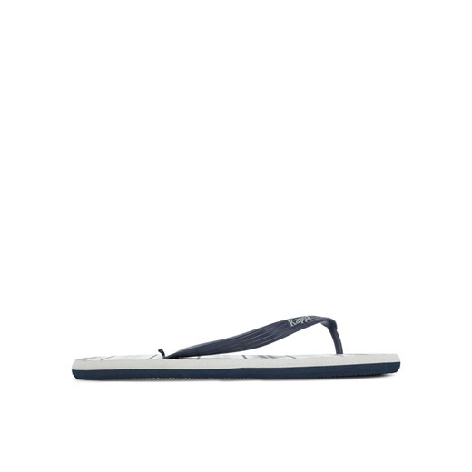 Japonki Kappa 371D2UW Blue Marine - White - Grey Lt Lead Granatowy ze sklepu eobuwie.pl w kategorii Klapki męskie - zdjęcie 185909484