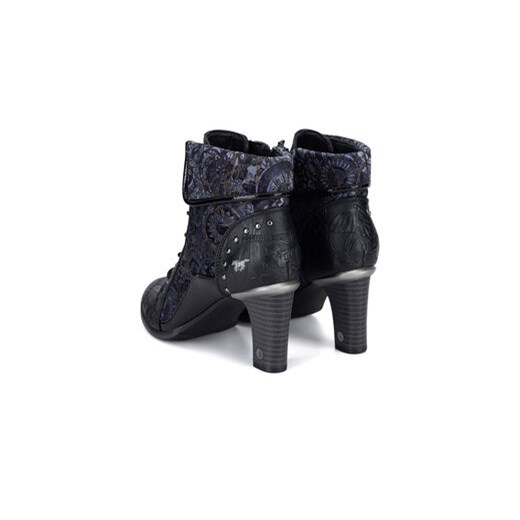 Botki Mustang 1335-506 Czarny Mustang 41 eobuwie.pl