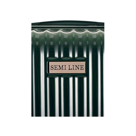 Walizka kabinowa Semi Line T5948-1 Zielony Semi Line OS eobuwie.pl