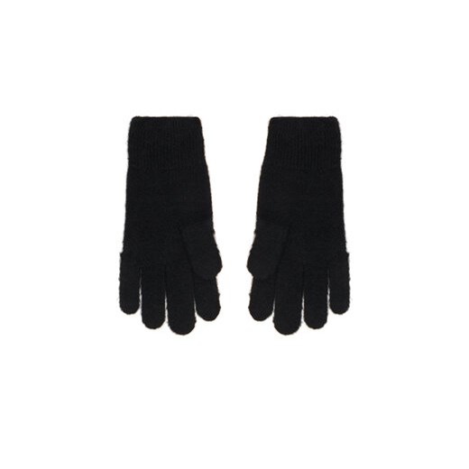 Rękawiczki Damskie Tommy Hilfiger Flag Fluffy AW0AW17797 Czarny Tommy Hilfiger OS eobuwie.pl