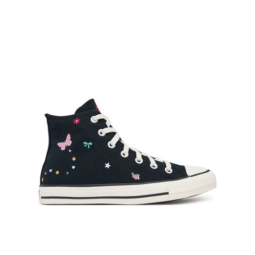 Converse Trampki Chuck Taylor All Star Doodles A15508C Czarny ze sklepu MODIVO w kategorii Trampki damskie - zdjęcie 185913093