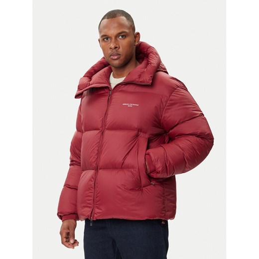 Armani Exchange Kurtka puchowa XM001115 AF16589 UA328 Czerwony Regular Fit ze sklepu MODIVO w kategorii Kurtki męskie - zdjęcie 185913161