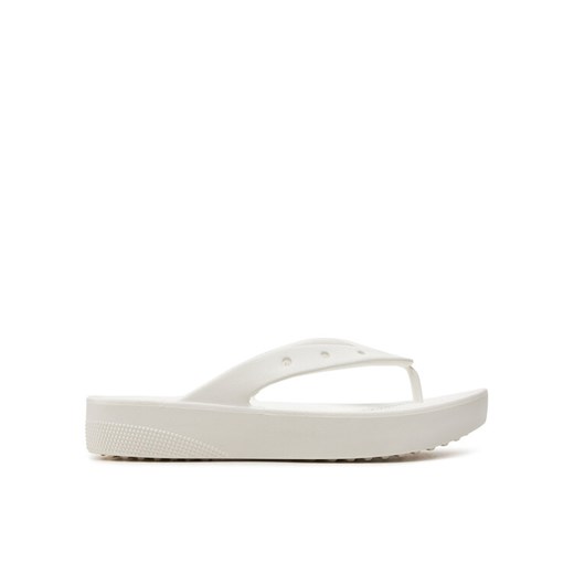 Crocs Japonki Classic Platform Flip W 207714 Biały ze sklepu MODIVO w kategorii Klapki damskie - zdjęcie 185913413