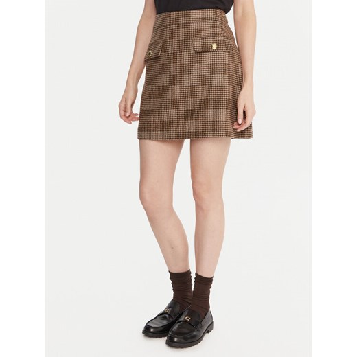 Barbour Spódnica mini Sophia LSK0130MI11 Brązowy Regular Fit ze sklepu MODIVO w kategorii Spódnice - zdjęcie 185913442