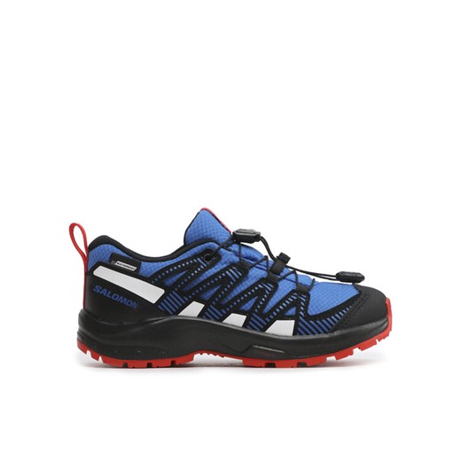 Salomon Buty do biegania Xa Pro V8 Cswp J 471262 09 W0 Niebieski ze sklepu MODIVO w kategorii Buty trekkingowe dziecięce - zdjęcie 185913494