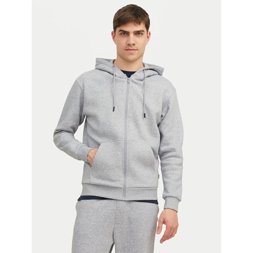 Jack&Jones Bluza Bradley 12249342 Szary Relaxed Fit ze sklepu MODIVO w kategorii Bluzy męskie - zdjęcie 185913531