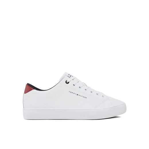 Tommy Hilfiger Sneakersy Hi Vulc Core Low Lth FM0FM04687 Biały ze sklepu MODIVO w kategorii Trampki męskie - zdjęcie 185913542