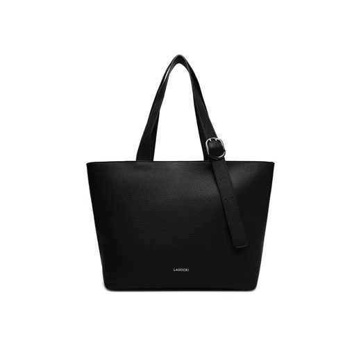 Lasocki Torebka C-LSK-L-012-08 Czarny ze sklepu MODIVO w kategorii Torby Shopper bag - zdjęcie 185913561