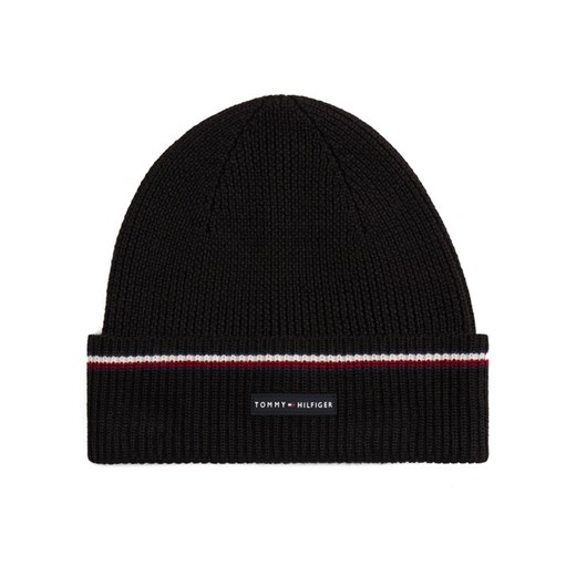 Tommy Hilfiger Czapka AM0AM13587 Czarny ze sklepu MODIVO w kategorii Czapki zimowe męskie - zdjęcie 185913563