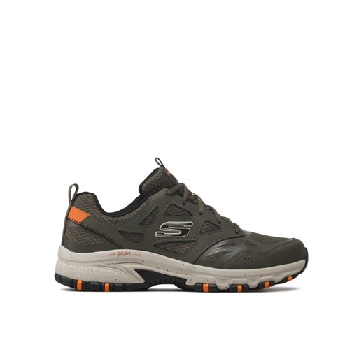 Skechers Półbuty Hillcrest 237265/OLV Zielony ze sklepu MODIVO w kategorii Buty trekkingowe męskie - zdjęcie 185913623