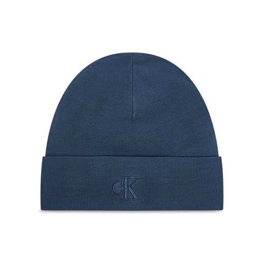 Calvin Klein Czapka LV04D8020G Niebieski ze sklepu MODIVO w kategorii Czapki zimowe męskie - zdjęcie 185913684