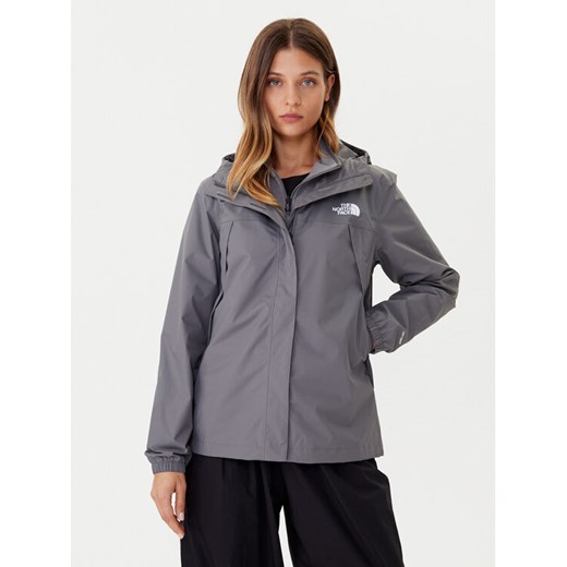 The North Face Kurtka przeciwdeszczowa Antora NF0A8BKD Szary Regular Fit ze sklepu MODIVO w kategorii Kurtki damskie - zdjęcie 185913704