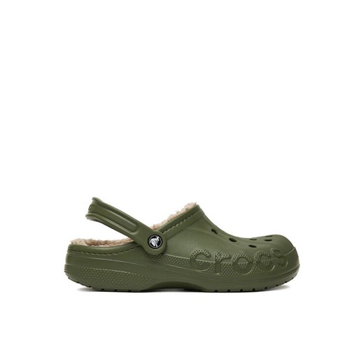 Crocs Klapki C-BAYA LINED CLOG 205969-3TC Zielony ze sklepu MODIVO w kategorii Klapki męskie - zdjęcie 185913721