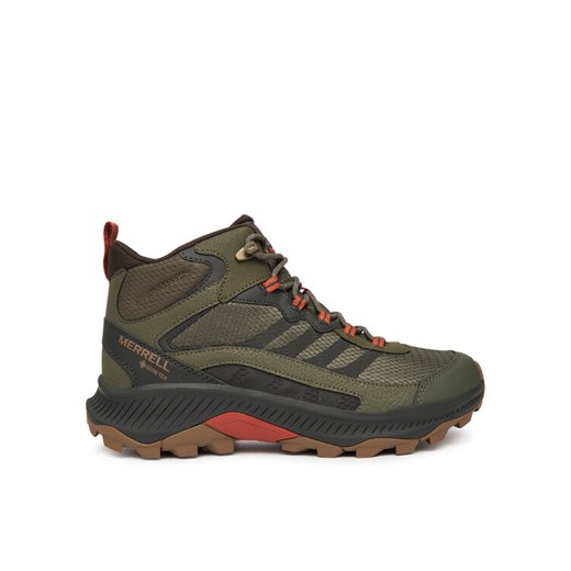 Merrell Trekkingi Speed Strike 2 Mid GORE-TEX J037819 Zielony ze sklepu MODIVO w kategorii Buty trekkingowe męskie - zdjęcie 185913800