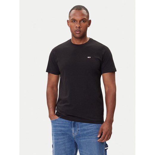 Tommy Jeans T-Shirt Tjm Classic DM0DM09598 Czarny Regular Fit ze sklepu MODIVO w kategorii T-shirty męskie - zdjęcie 185913890