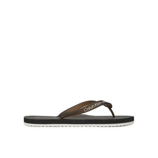 Calvin Klein Jeans Japonki Thong+ Tpu YM0YM01265 Czarny ze sklepu MODIVO w kategorii Klapki męskie - zdjęcie 185913950
