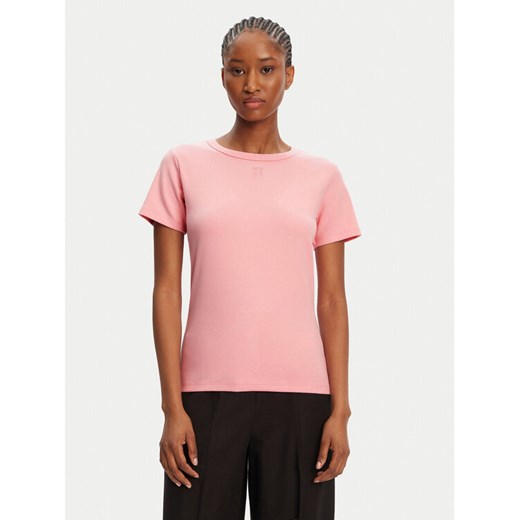 HUGO T-Shirt Deloris 50512002 Czerwony Regular Fit ze sklepu MODIVO w kategorii Bluzki damskie - zdjęcie 185913972