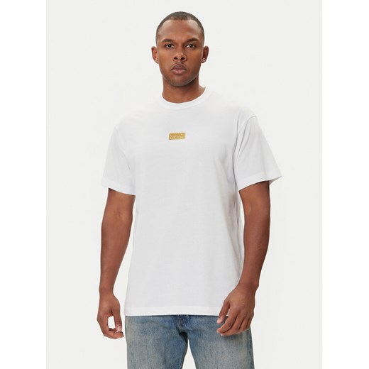 Versace Jeans Couture T-Shirt 79GAHT08 CJ00T Biały Regular Fit ze sklepu MODIVO w kategorii T-shirty męskie - zdjęcie 185914000