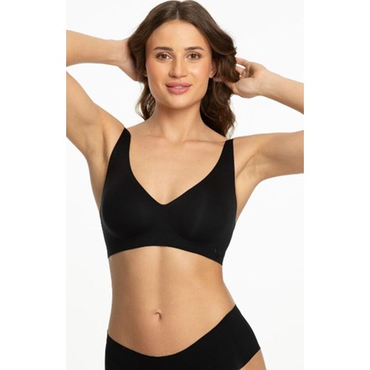 Czarny biustonosz miękki soft Jelly Bra Basic, Kolor czarny, Rozmiar L, Julimex ze sklepu Primodo w kategorii Biustonosze - zdjęcie 185920173