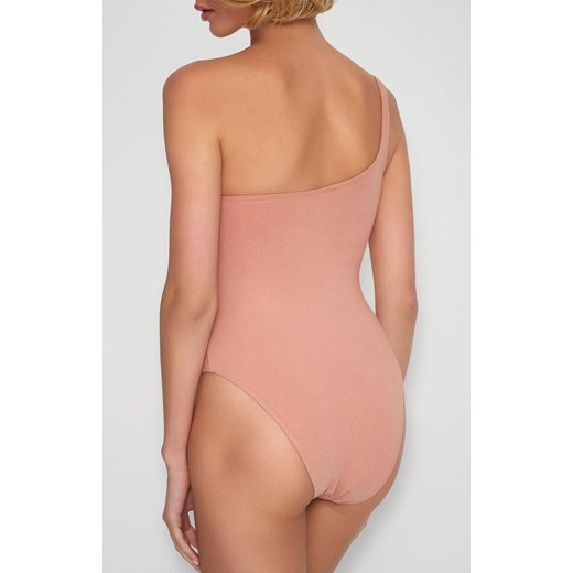 Marilyn bawełniane body na jedno ramię Curacao, Kolor różowy, Rozmiar 36, Marilyn ze sklepu Primodo w kategorii Body damskie - zdjęcie 185920201