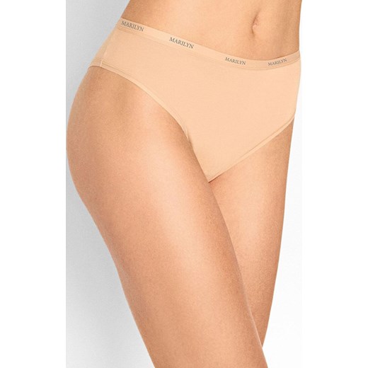 Marilyn figi damskie brazyliany beżowe Julia, Kolor beżowy, Rozmiar L, Marilyn ze sklepu Primodo w kategorii Majtki damskie - zdjęcie 185920211