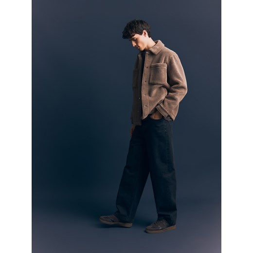 Reserved - Jeansy baggy tapered - czarny ze sklepu Reserved w kategorii Jeansy męskie - zdjęcie 185921471