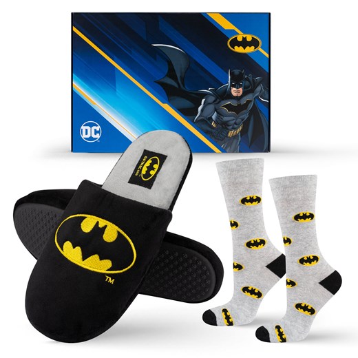 Zestaw Skarpetki + Kapcie Batman ze sklepu Sklep SOXO w kategorii Skarpetki dziecięce - zdjęcie 185922263