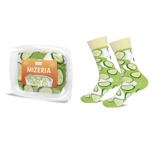 Skarpetki Mizeria ze sklepu Sklep SOXO w kategorii Skarpetki damskie - zdjęcie 185922282