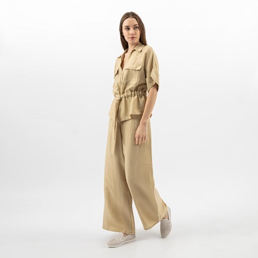 Wojas Złote Loafersy Damskie Z Linii Comfort ze sklepu Wojas w kategorii Lordsy damskie - zdjęcie 185922513