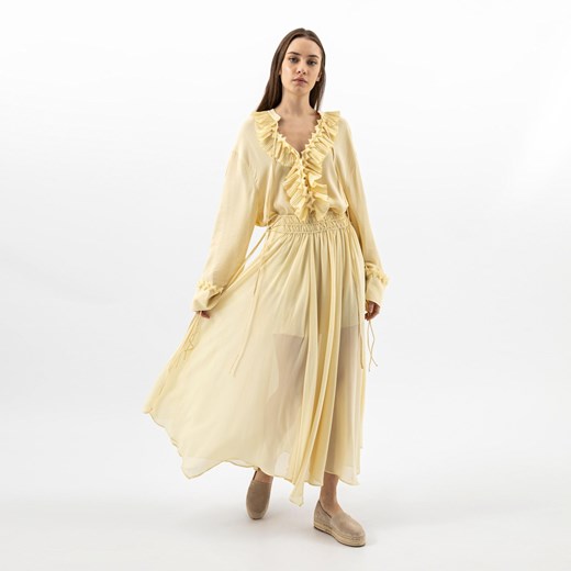 Wojas Beżowe Espadryle Damskie Na Platformie ze sklepu Wojas w kategorii Espadryle damskie - zdjęcie 185922523